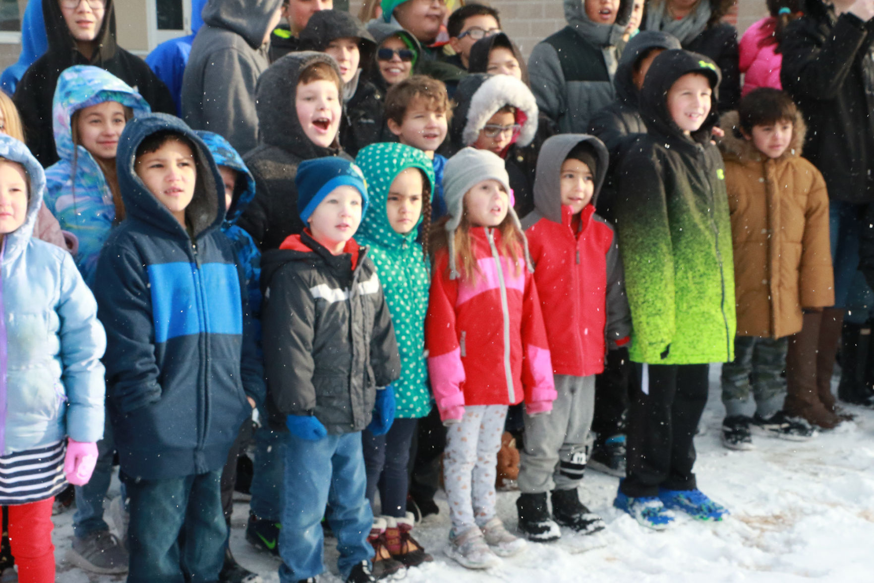 PHOTOS: Weather balloon launch at Lincoln Elementary